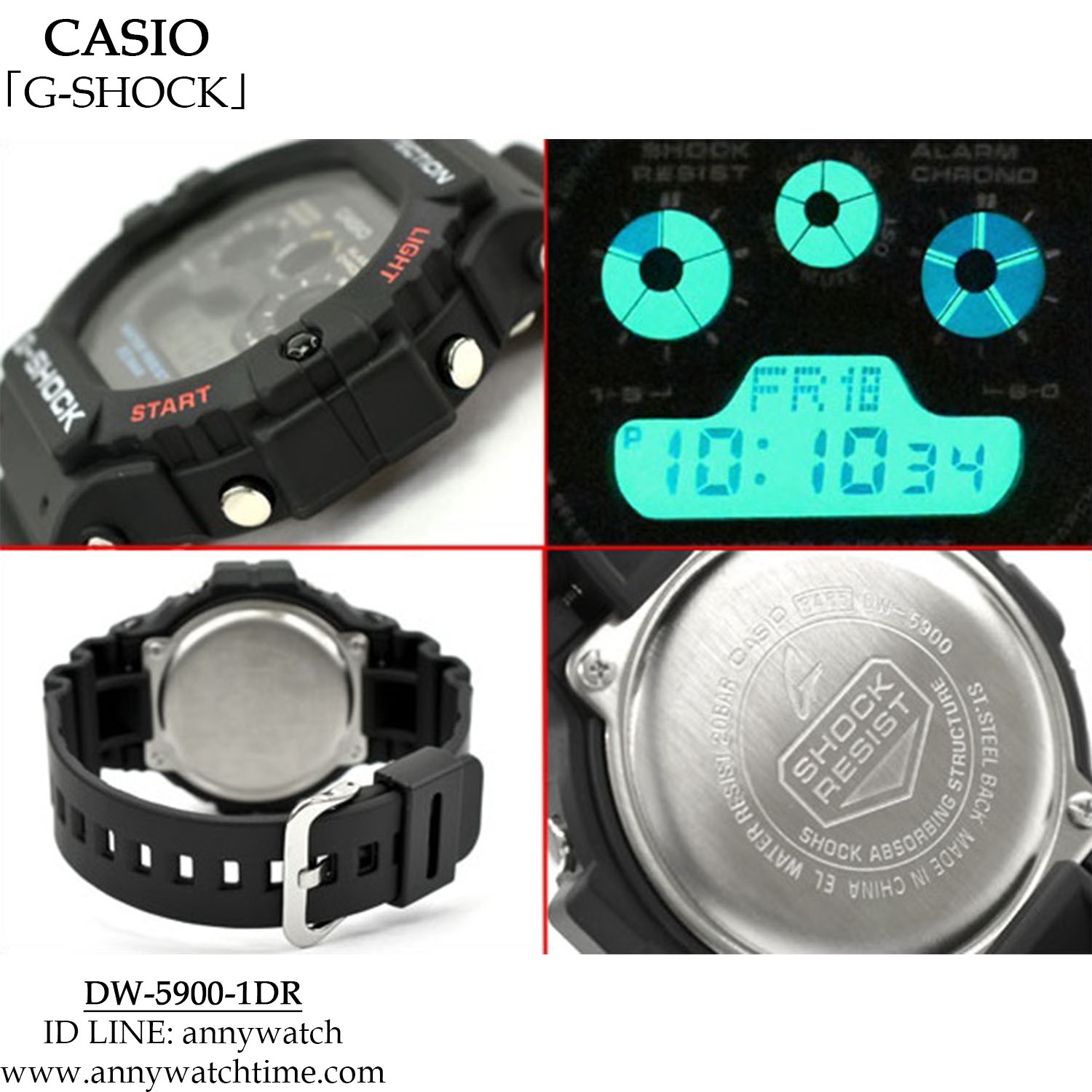 G-SHOCK DW-5900-1DR