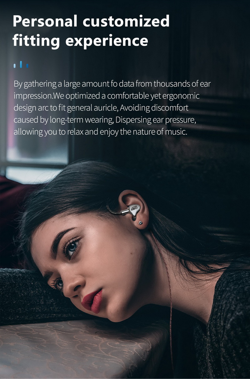 ขาย หูฟัง CIEM BGVP DM8 หูฟังหล่อหู 8 ไดรเวอร์ 8BA รองรับ Hi-Res ประกันศูนย์ไทย