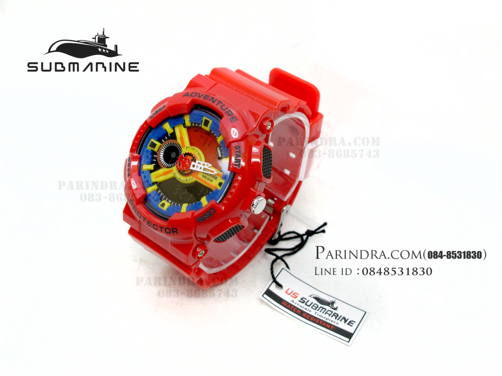 นาฬิกา US submarine Adventure Protector รุ่น TP3163M แดง