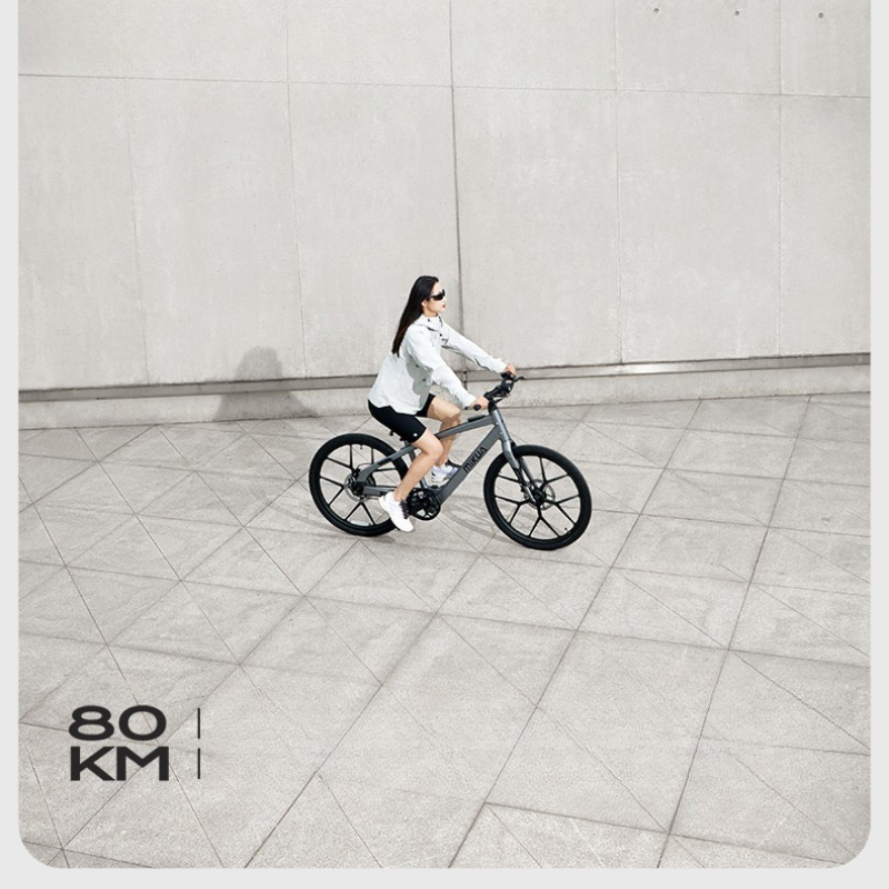 MIKUA CYBER SPRINT 2 | จักรยานไฟฟ้าไฮบริด สมาร์ท IoT แรง 650W น้ำหนักเบา 24กก.