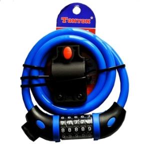 สายล็อคจักรยาน Universal 5-Digit Password Bike lock Anti Theft,TOYON ,TY566