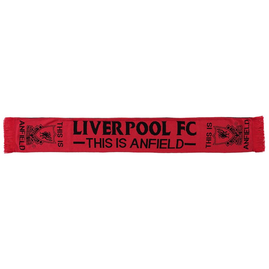 ผ้าพันคอ ฟุตบอล สโมสรลิเวอร์พูล - THIS IS ANFIELD ใหม่ / LIVERPOOL Football Club Scarf - THIS IS ANFIELD NEW สำเนา
