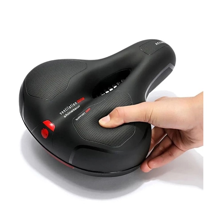 เบาะเจลจักรยาน Memory Foam ใหญ่ หนานุ่ม