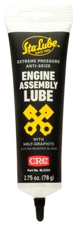 c-058. CRC นํ้ายาป้องกันความเสียหาย จากการประกอบเครื่องยนต์ CRC Extreme Pressure Engine Assembly Lube ขนาด 78 กรัม