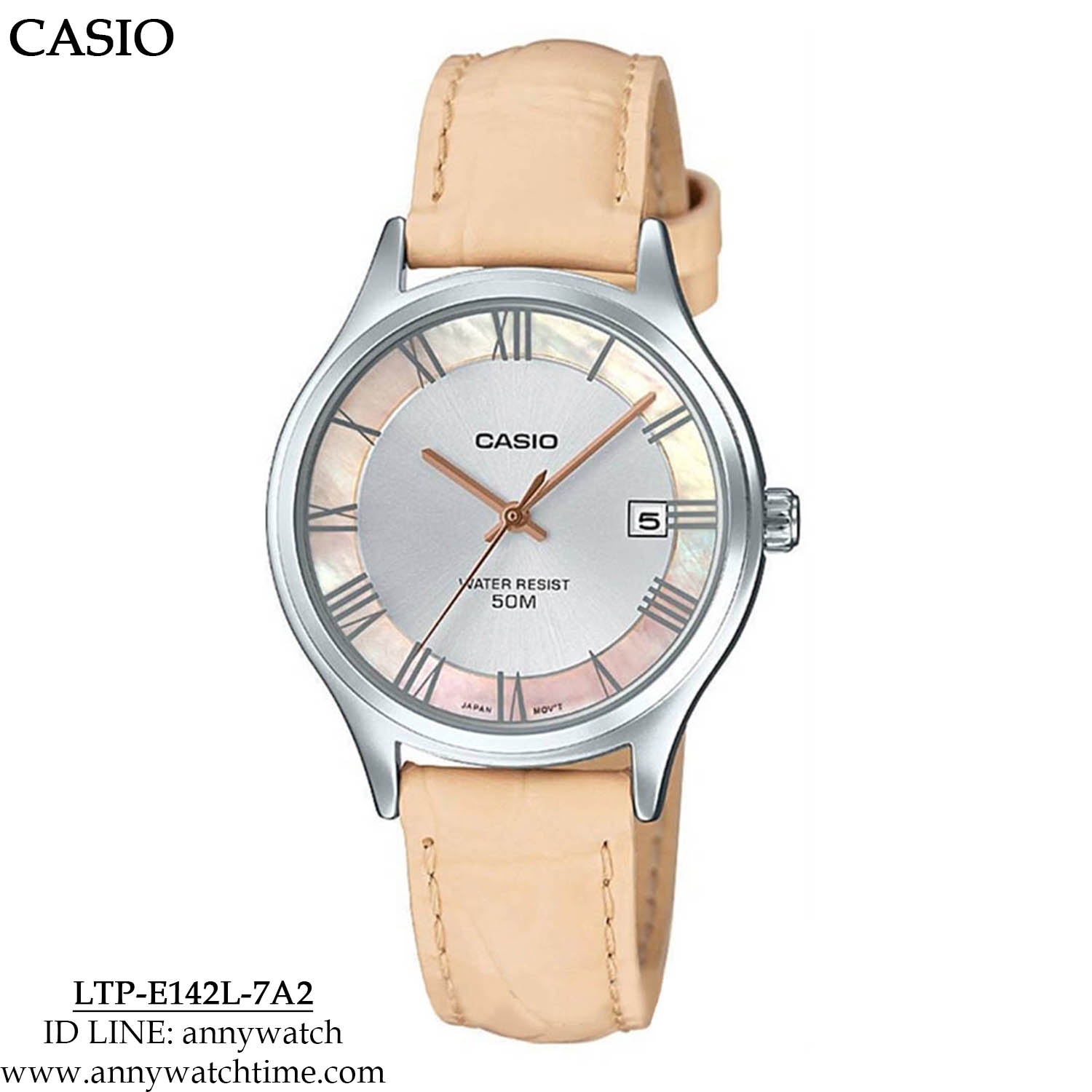 CASIO LTP-E142L-7A2