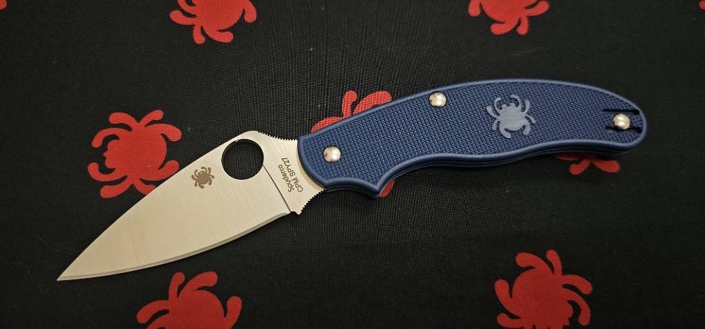 Spyderco UK Penknife SlipIt Cobalt