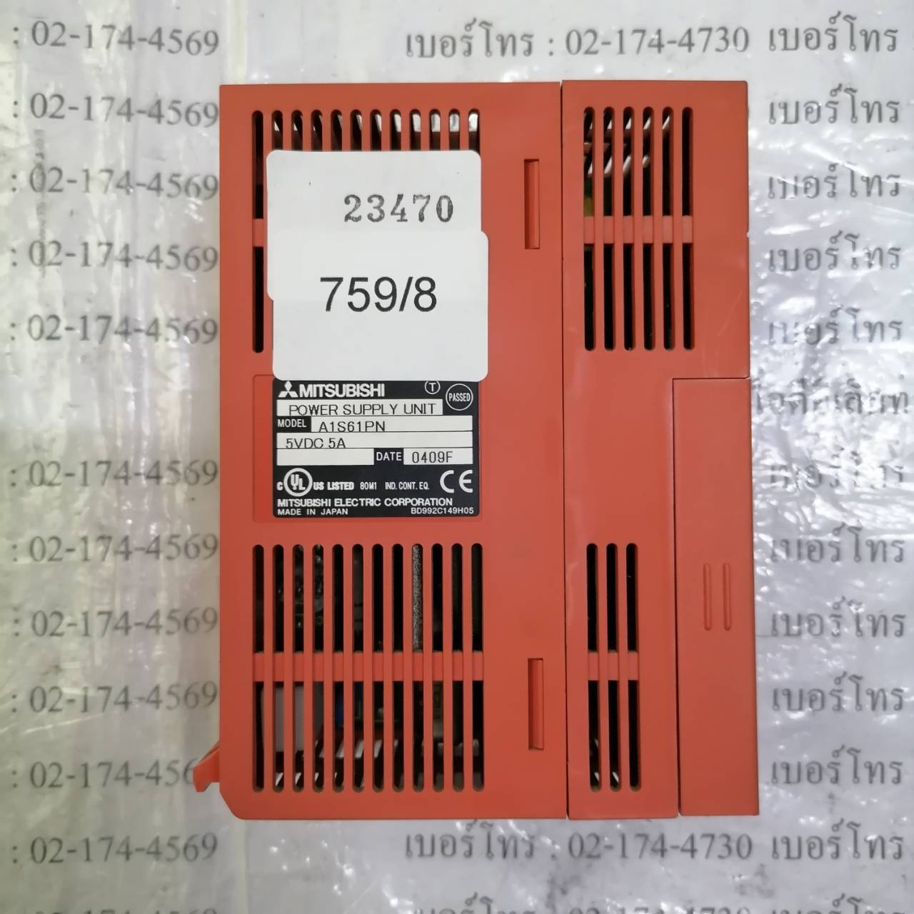 A1S61PN PLC “ MITSUBISHI ”