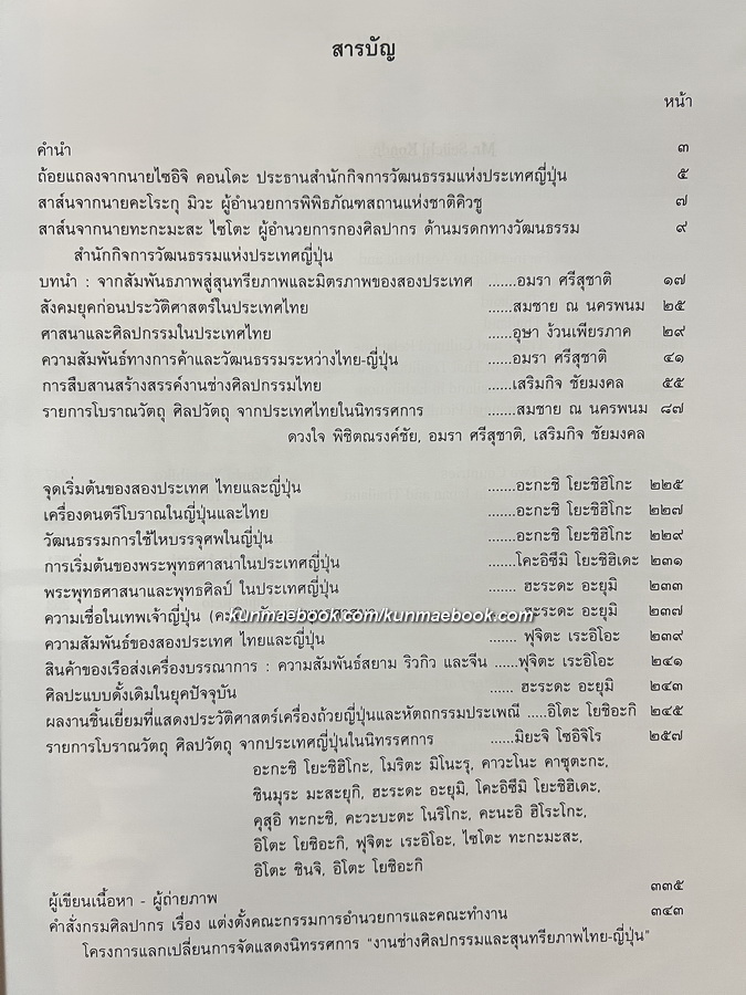งานช่างศิลปกรรมและสุนทรียภาพไทย - ญี่ปุ่น. Artisanship and Aesthetic of Japan and Thailand.