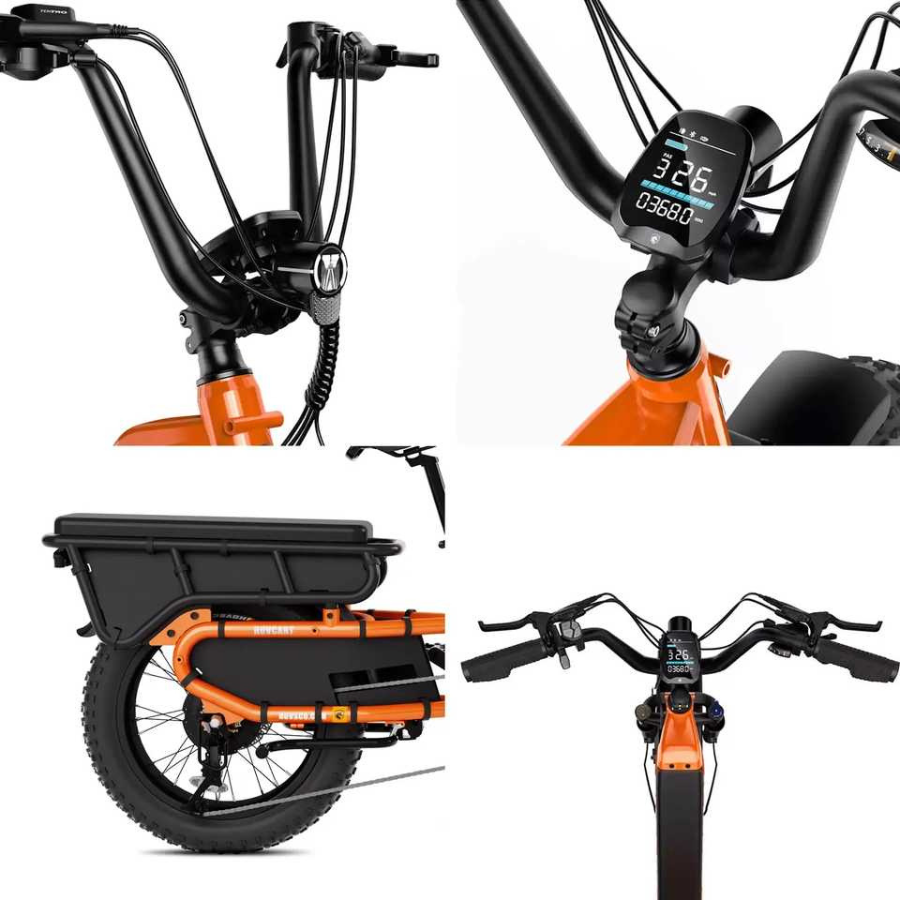 จักรยานไฟฟ้า Zerogo C1 – มอเตอร์ 750W แบตฯ 48V15.6Ah วิ่งไกล 75 กม. | รับน้ำหนักได้ 204 กก. | ผ่านมาตรฐาน CE ยุโรป