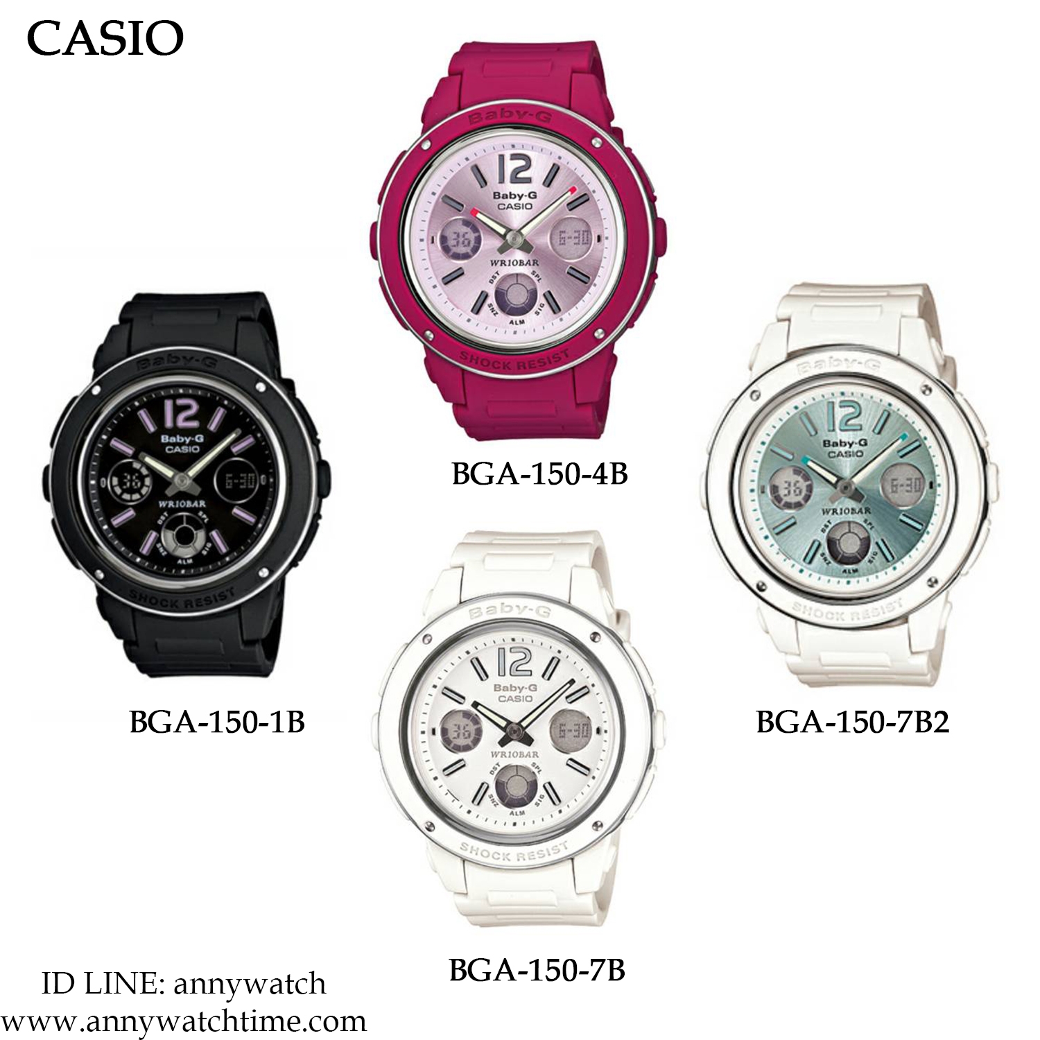 BABY-G BGA-150-1B