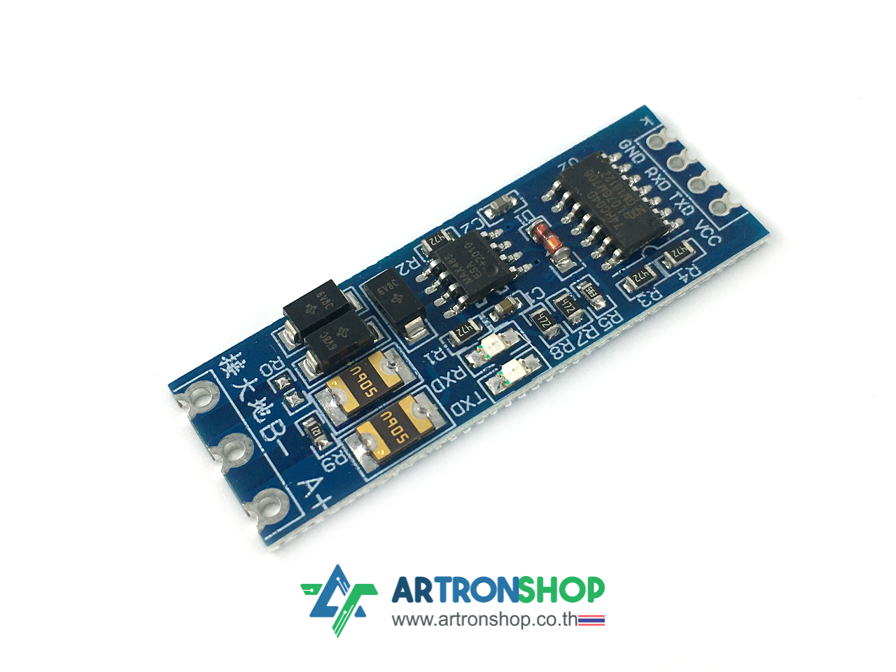 UART TTL to RS485 with Automatic Direction Control โมดูลแปลง UART เป็น RS485 พร้อมวงจรควบคุมทิศทางอัตโนมัติ