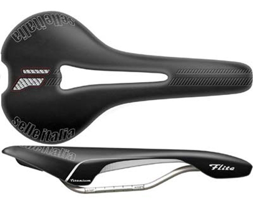 SELLE ITALIA อานนั่ง, FLITE FLOW, สีดำ (Road/MTB), L2