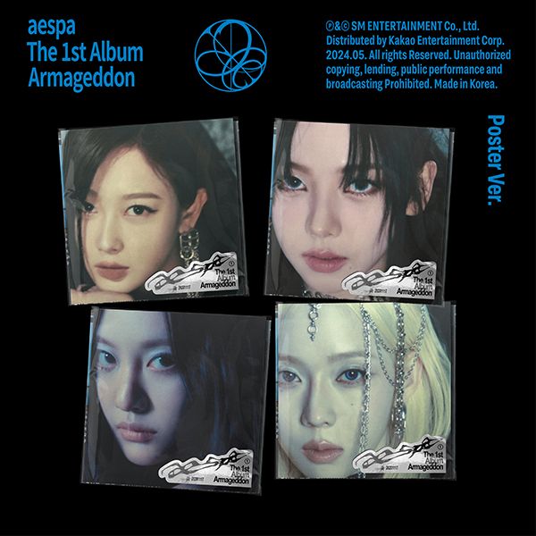 PRE. อัลบั้ม aespa The 1st Album [Armageddon] (Poster Ver.) (Random) รอ 14-25 วัน
