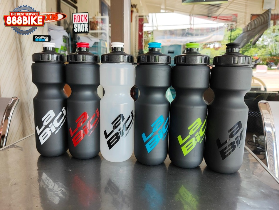 กระติกน้ำพลาสติก สำหรับนักปั่น LABICI water bottle มีสินค้า 529M/ ขนาด600cc. และ BT701L/ขนาด 800cc.