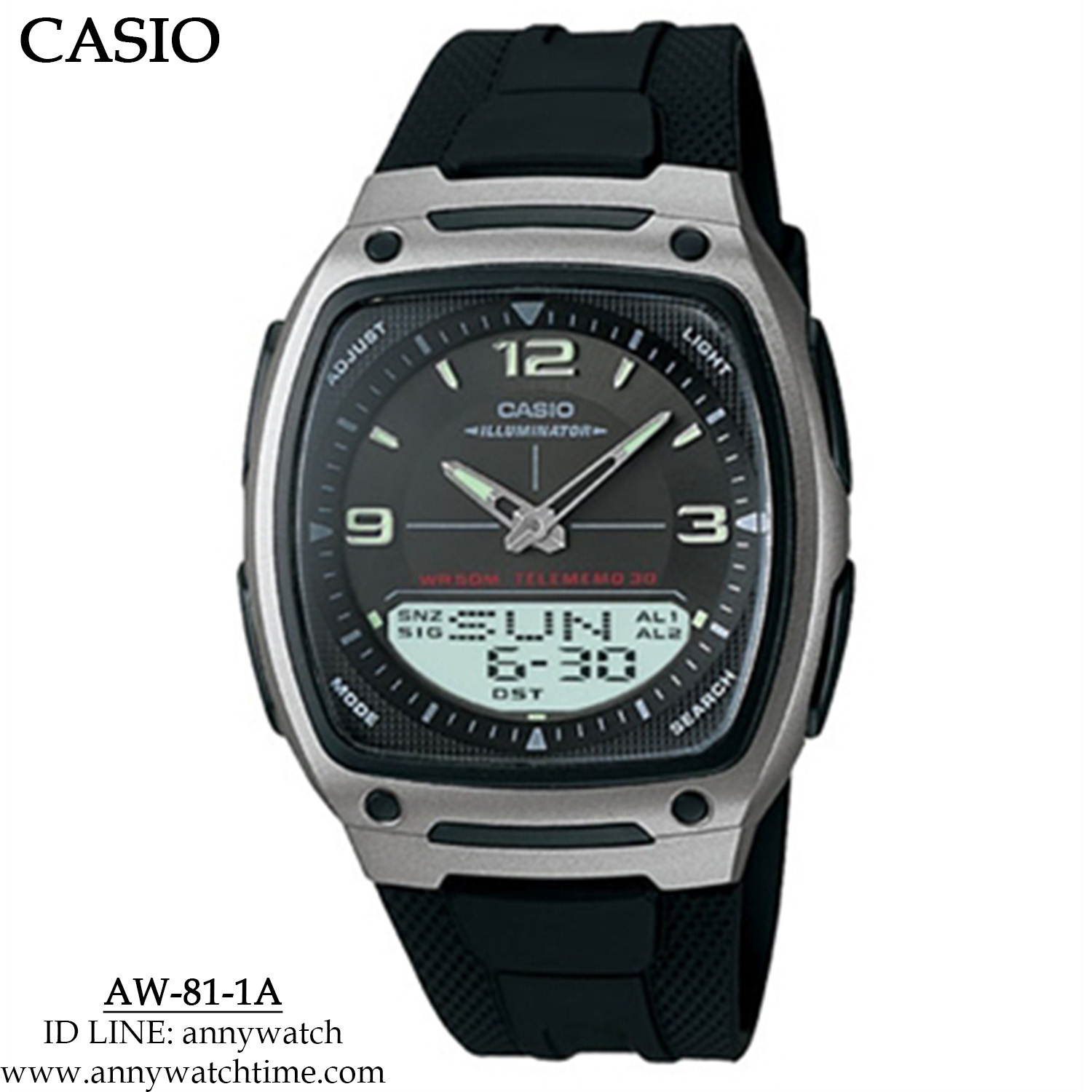 CASIO AW-81-1A