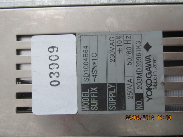 SD1004B64 SERVO DRIVE " YOKOGAWA "