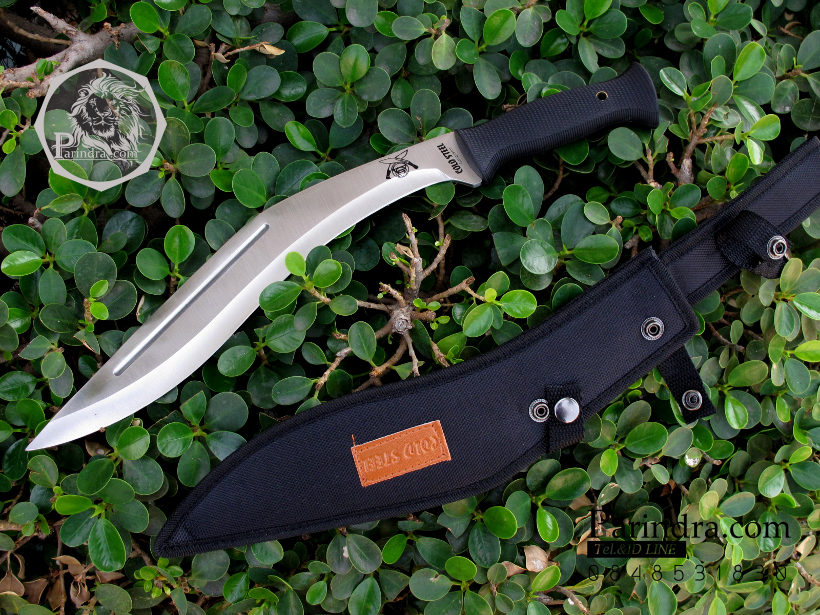มีดใบตายกรูข่า COLD STEEL Silver Kukri Knife รุ่น COLD STEEL 39LGKT O-1 (OEM)