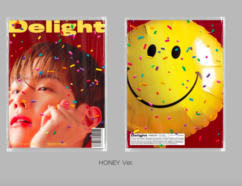 อัลบั้ม #EXO #BAEK HYUN - Mini Album Vol.2 [Delight] (Random Ver.)