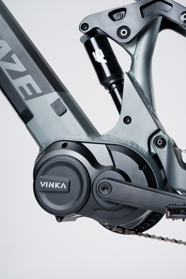 จักรยานไฟฟ้า KAZE Behemoth HS 40 (HS40) Full Suspension มอเตอร์กลาง 500W L-Twoo AX ,11Speed