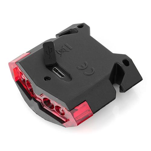 ไฟท้าย Leadbike A100 USB Bicycle Tail Light Waterproof Bike Light - Black