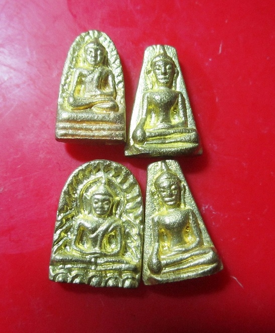 พระชุด เบญจภาคี ปลุกเสกวิหารหลวงพุทธมณฑล จ.นครปฐม ปี2541 มี4องค์ องค์ละ 100บาทคับ