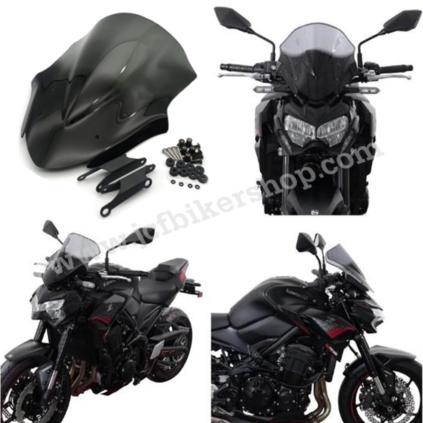 ชิวหน้า,บังไมล์,ชิวหน้าแต่งสำหรับ KAWASAKI Z650,Z900 ทรงSports ปี2020-2021