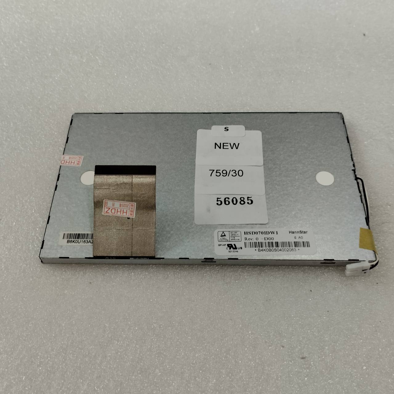 HSD070IDW1 LCD PANEL " HANNSTAR "