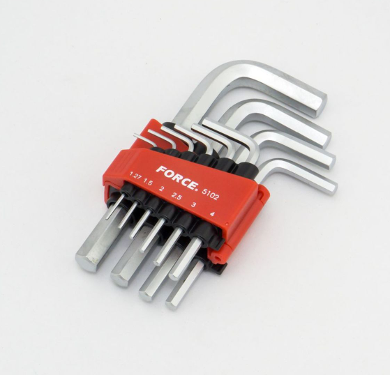 ชุดประแจ หกเหลี่ยม (10ชิ้น) ฟอร์ซ (FORCE) P/N.F131-5102 (แท้)## (*)