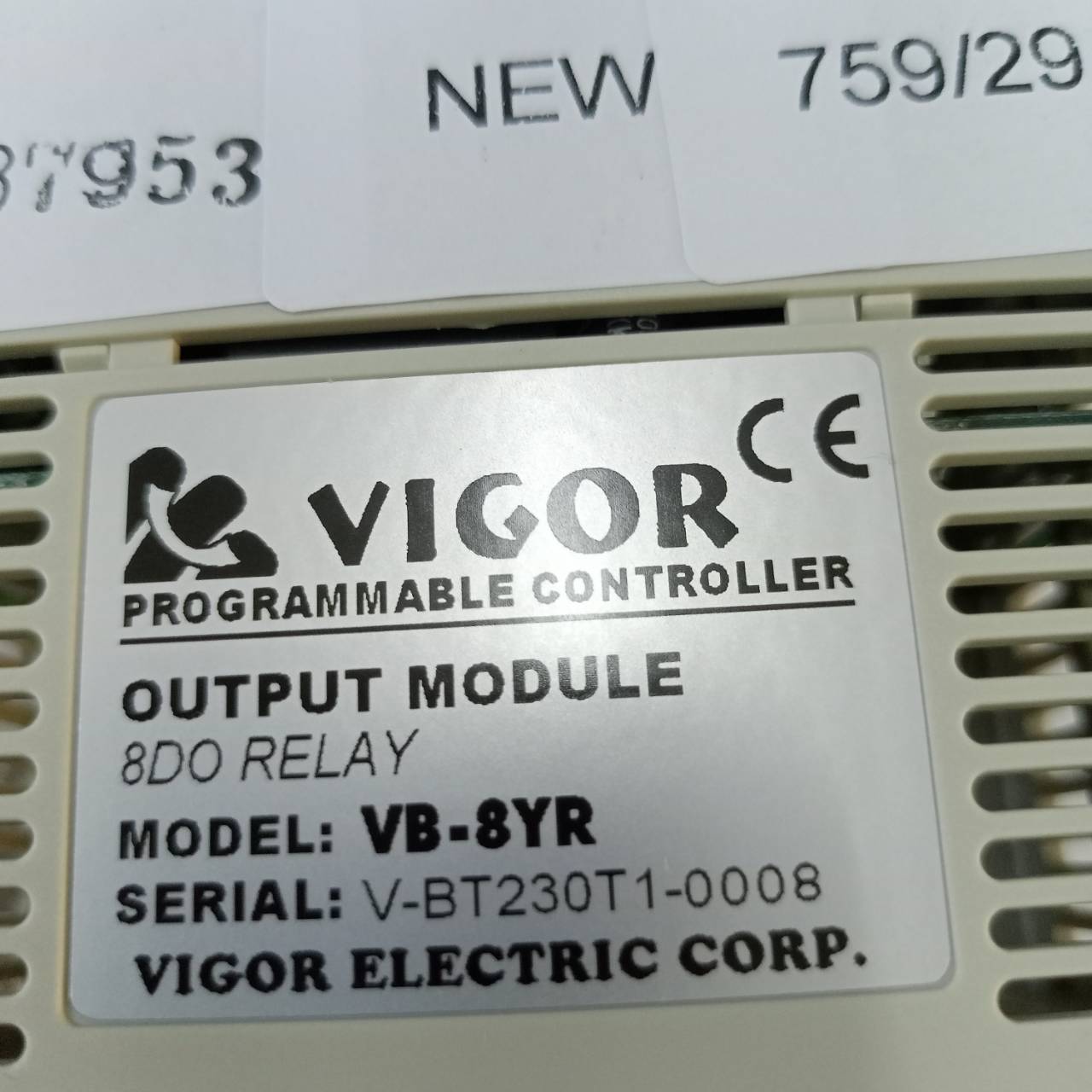 VB-8YR PLC " VIGOR "