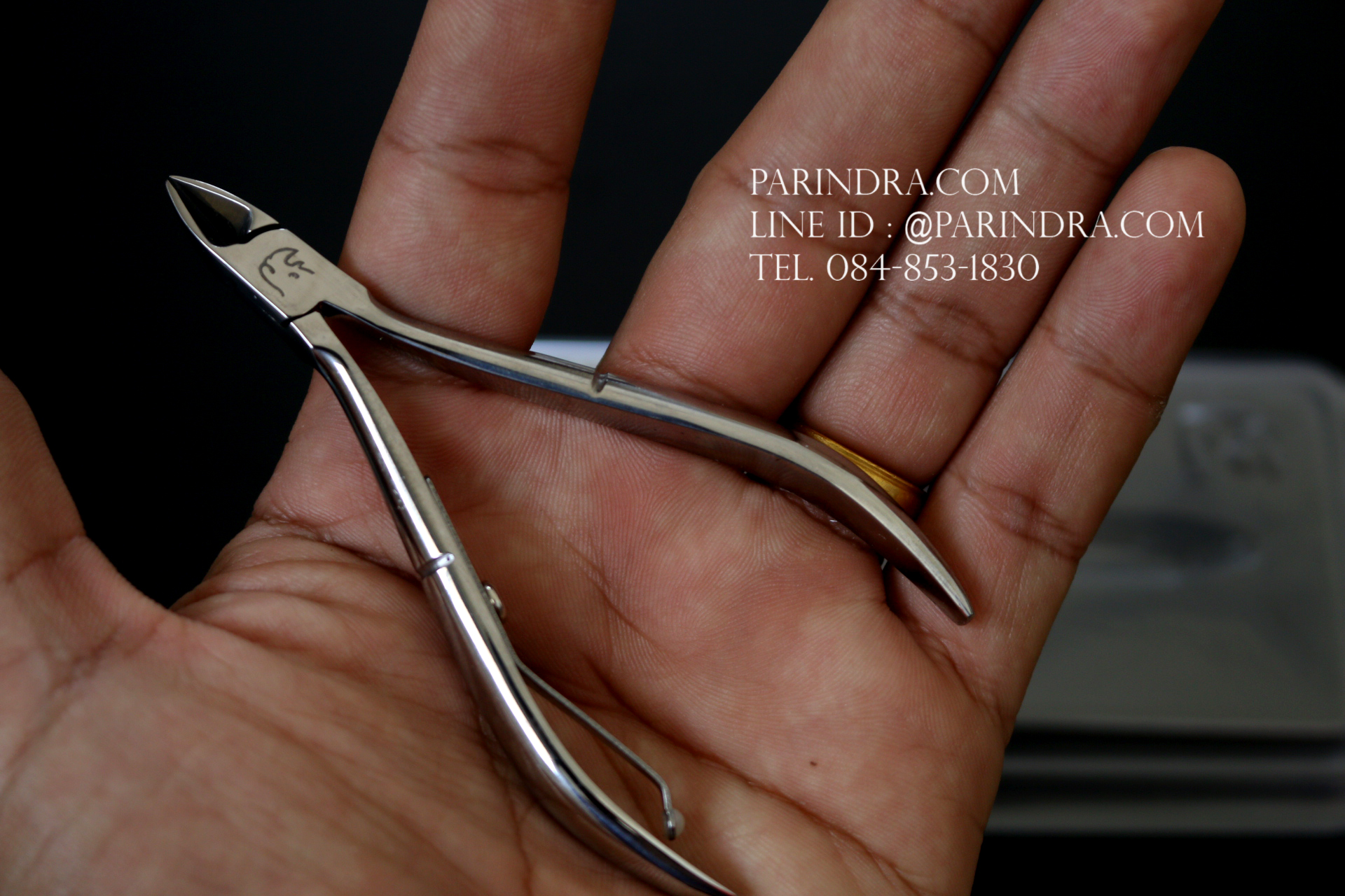 กรรไกรตัดหนัง RHINO BRAND No.S71 SKIN CLIPPER Fully Polished Surface