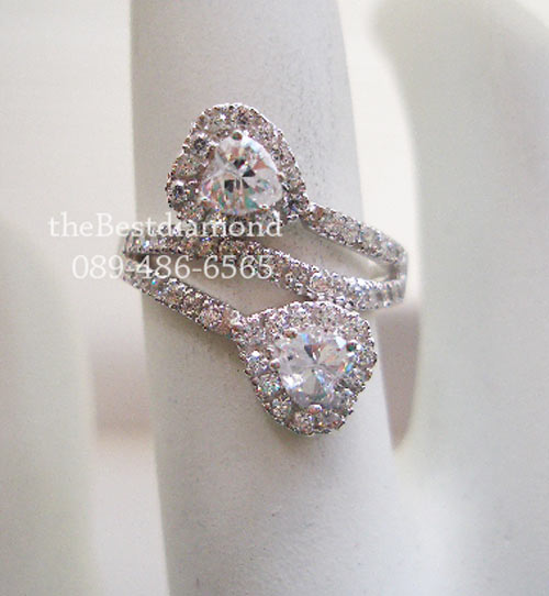 SR005RD+++แหวนเอี้ยวPerfect Style++แหวนเงินแท้ ดีไซน์สวยหรู แบบร้านจิวเวลลี่ทันสมัย ตามcounter ห้างเลย เหมือนของแท้สุดๆ เล่นไฟวิ๊งๆ รับประกันความสวย