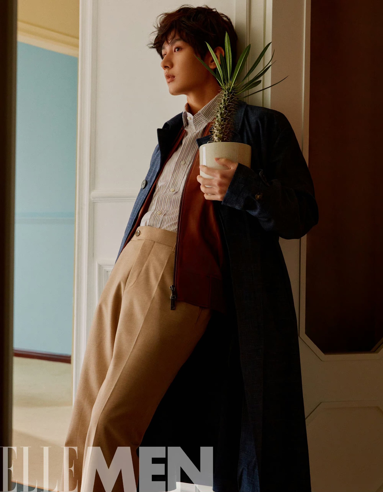 นิตยสาร ELLE MEN เฉิงอี้ เดือน 1/2024
