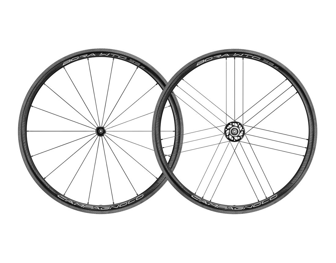 ชุดล้อเสือหมอบ CAMPAGNOLO BORA WTO 33 RIM Carbon Wheelset, DARK/BRIGHT