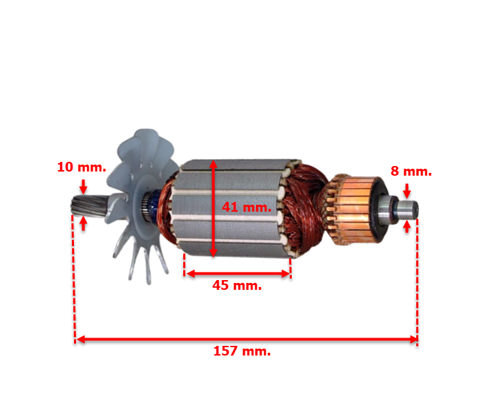 ทุ่น เครื่องขัดสี มากีต้า Makita 9218B, 9218PB