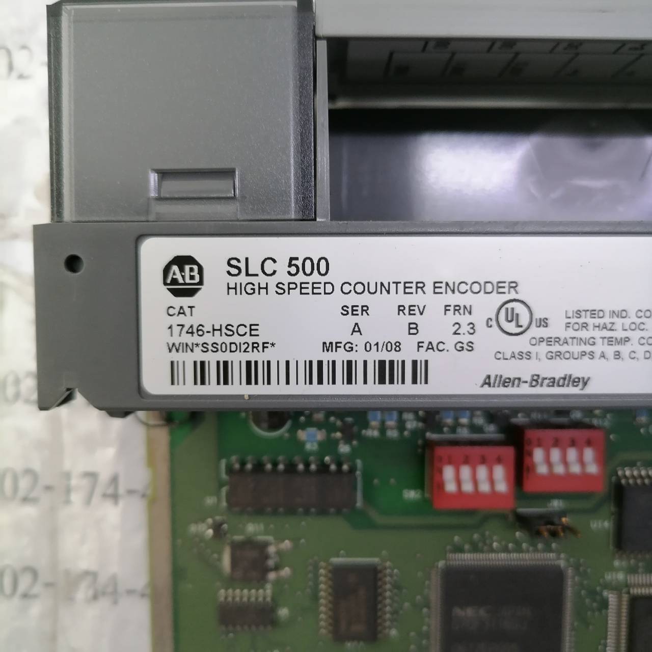 PLC " ALLEN-BRADLEY " รุ่น 1746-HSCE