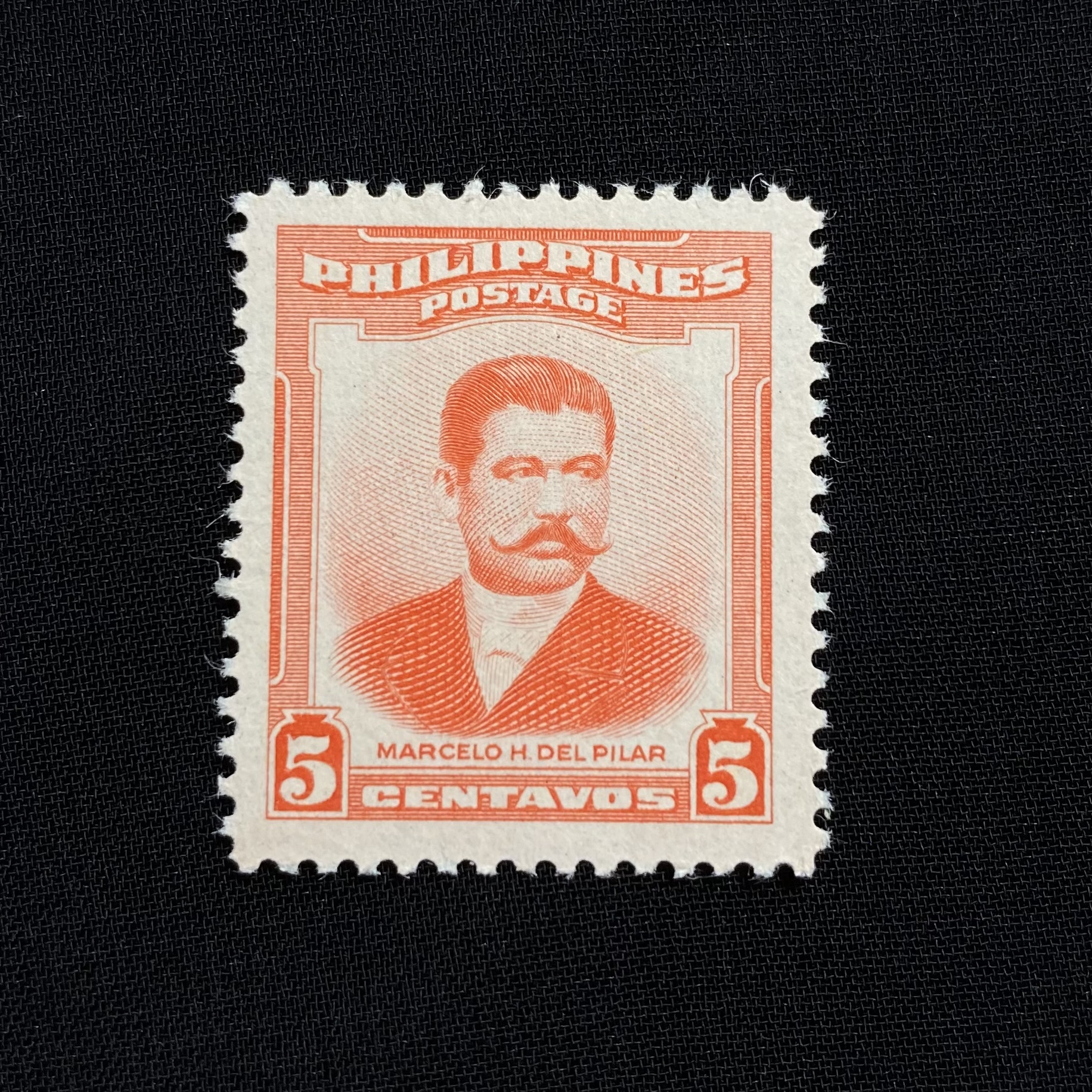 แสตมป์ฟิลิปปินส์ ชุด บุคคลสำคัญ Maaecelo H. del Pilar ปี 1952 - PHILIPPINES