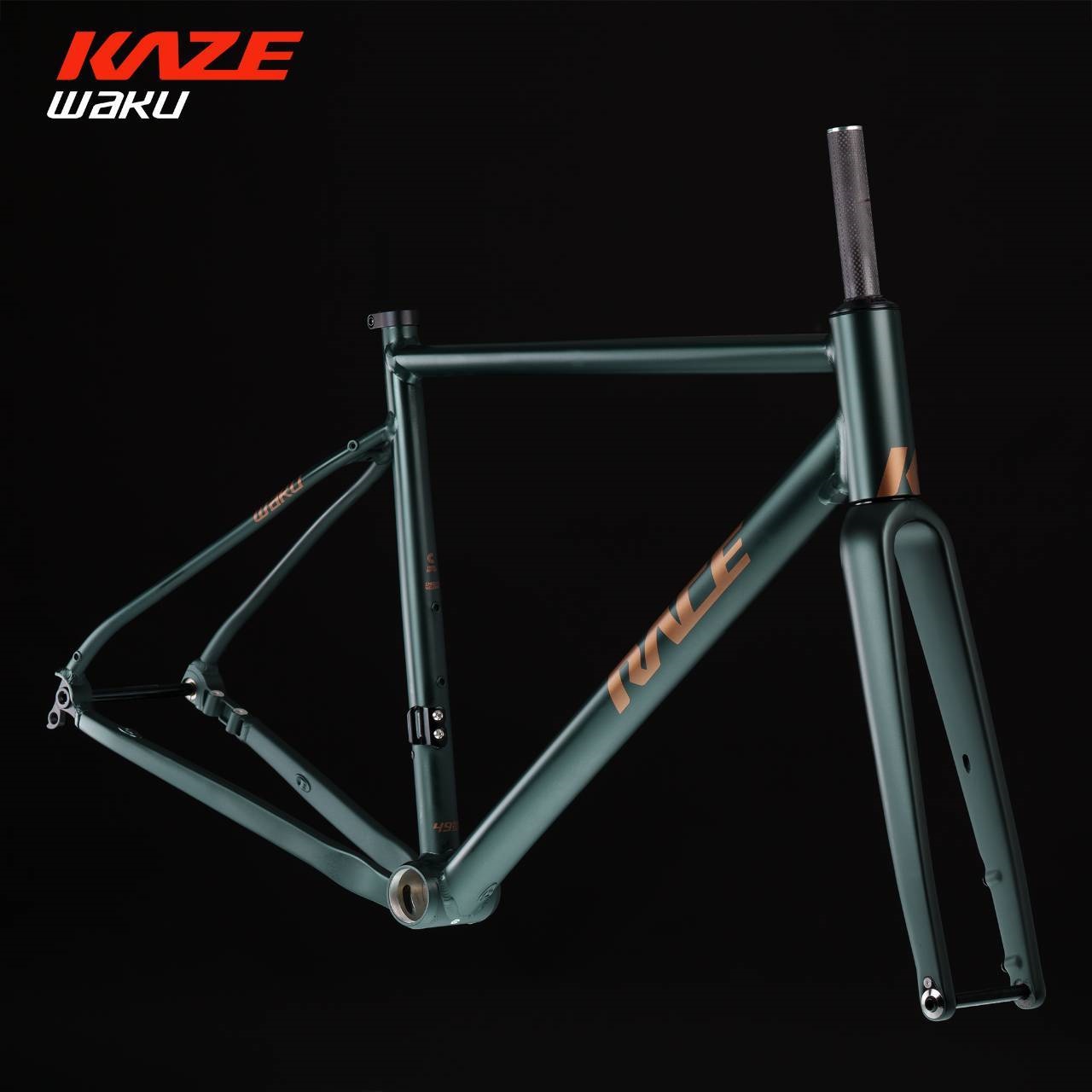 KAZE RACE WAKU 2026 Flat-Bar Gravel Bike | Shimano 105 2×11-Speed | Mosso Alu 7046 Frame | ฿29,500