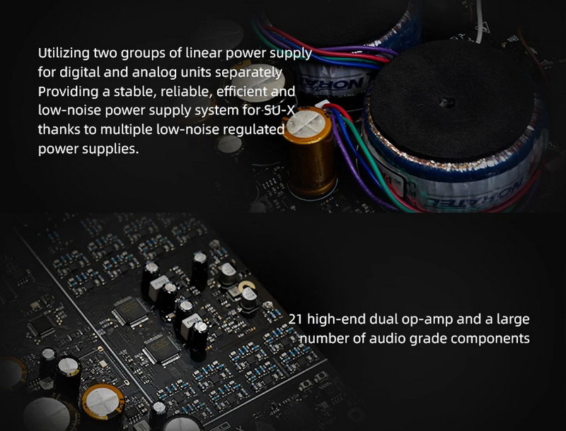 SMSL SU-X Audio DAC ตั้งโต๊ะชิป ES9039MSPRO x2 รองรับ MQA, LDAC, Hi-Res ประกันศูนย์ไทย