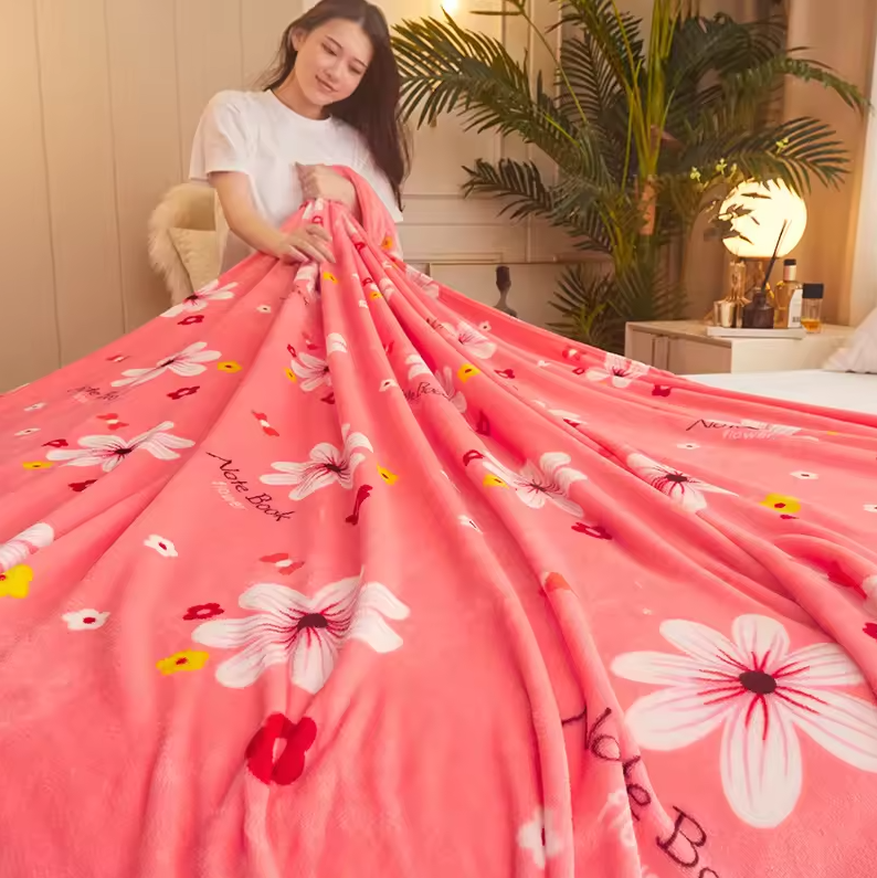 ผ้าห่มฟลานเนลพิมพ์ลาย