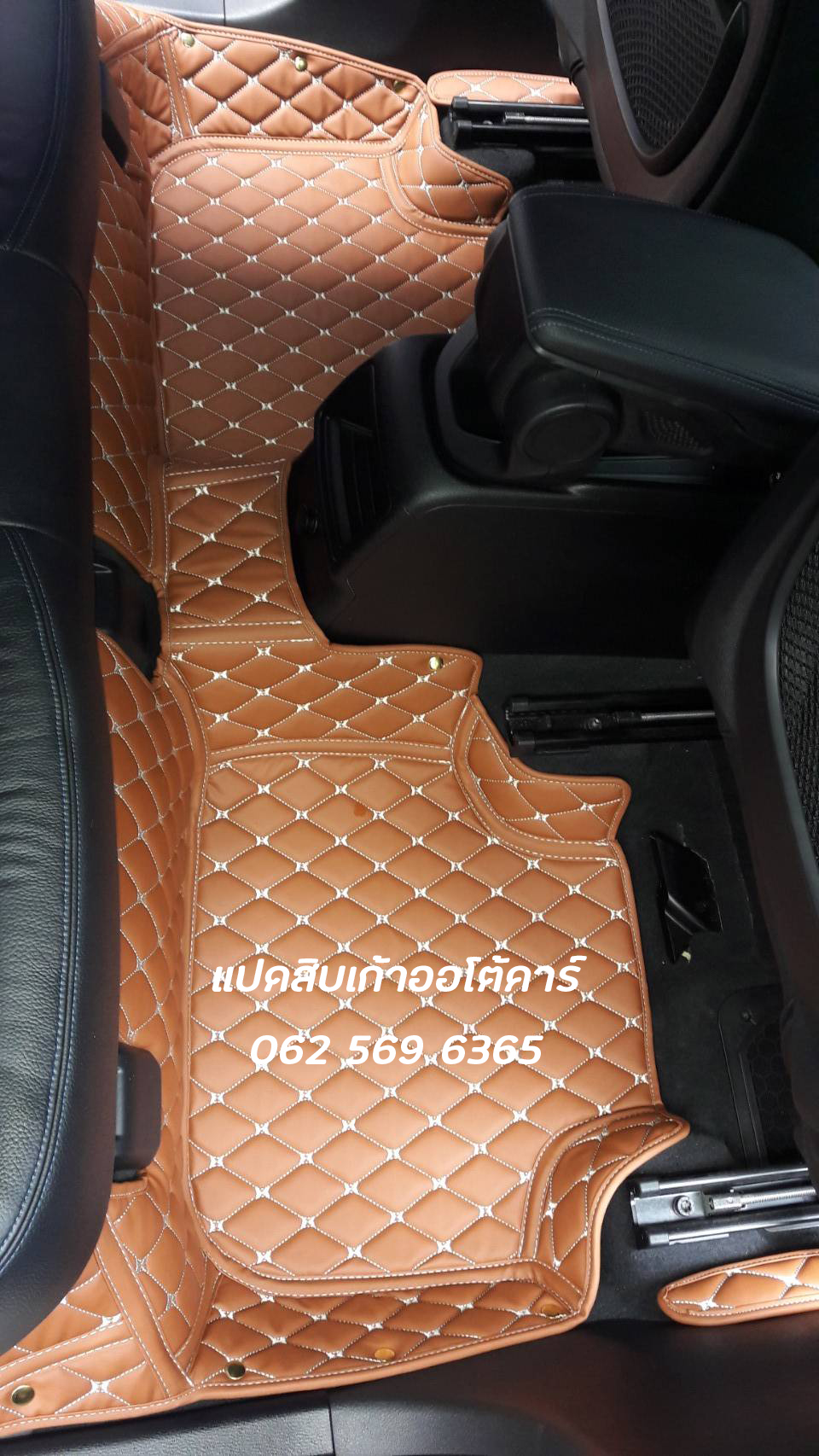 พรมรถยนต์ BMW X2 2019 ปูพรมหกดี สีน้ำตาลเข้ม เต็มคัน