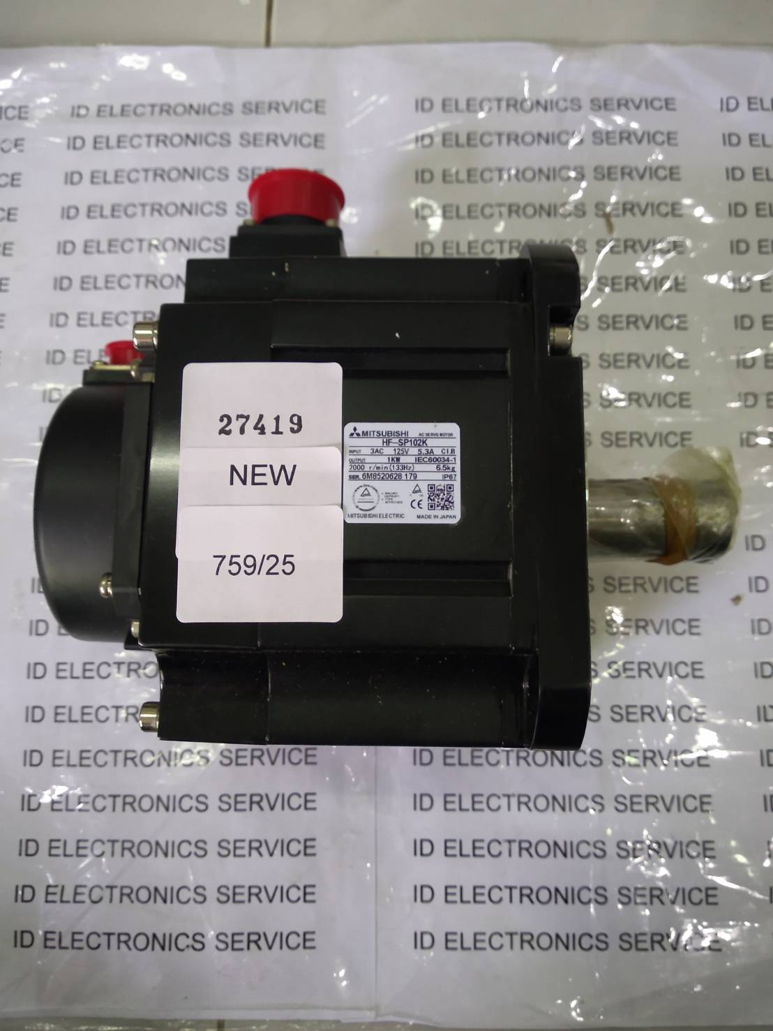 SERVO MOTOR “ MITSUBISHI ” รุ่น HF-SP102K