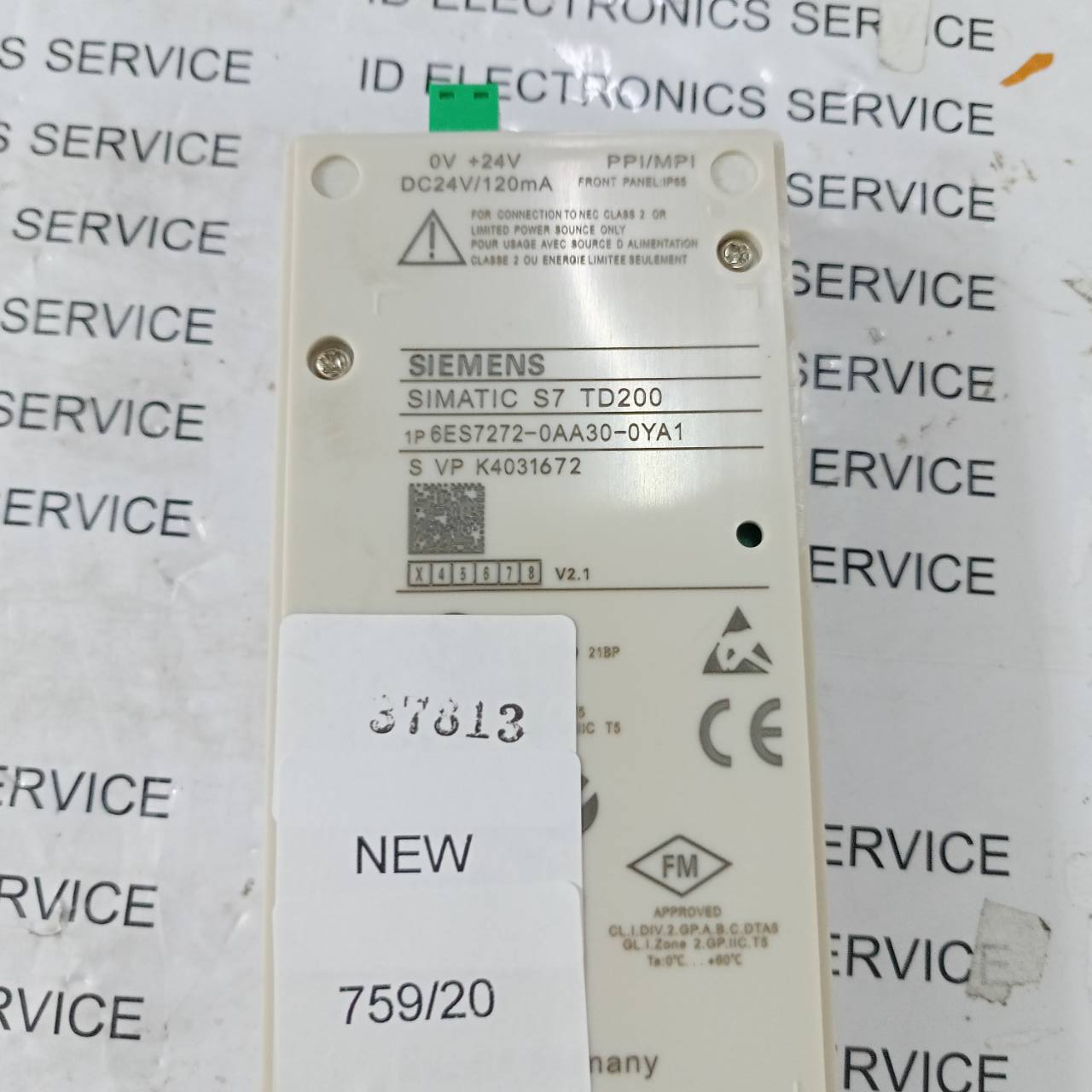 6ES7 272-0AA30-0YA0 ( SIMATIC S7 TD200) HMI " SIEMENS "