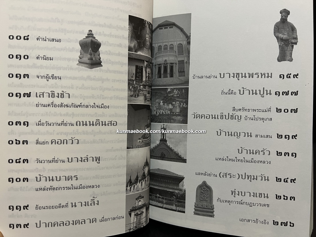 ย่านเก่าในกรุงเทพ เล่ม 1-2 ผลงานของ ปราณี กล่ำส้ม