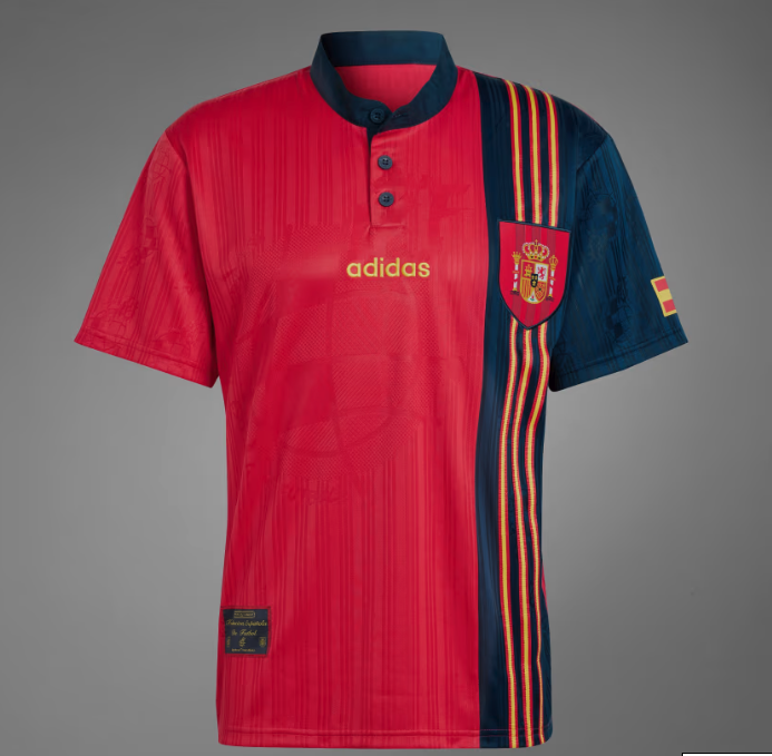 เสื้อทีมชาติสเปนย้อนยุค 1996 ทีมเหย้าของแท้