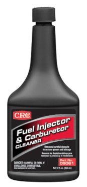 c-003. น้ำยาทำความสะอาดระบบหัวฉีด และคาร์บูร CRC Fuel Injector and Carburetor Cleaner
