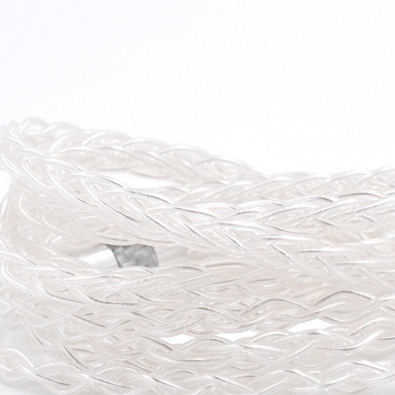 ขาย KZ NEO Silver สายอัพเกรดหูฟัง ทองแดง OFC ชุบเงิน สำหรับหูฟัง KZ ขั้วพินC