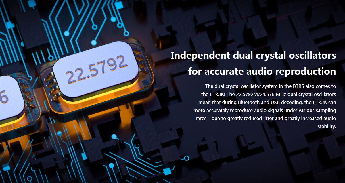 FiiO BTR3K DAC/AMP ตัวรับสัญญาณรองรับ Bluetooth 5.0 aptX , aptX LL , aptX HD , LDAC