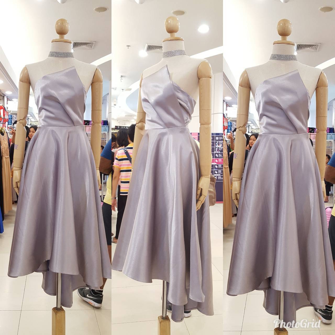 ชุดเพื่อนเจ้าสาว สีเทา สีเงิน รวมแบบ ตัวอย่าง สั่งสีและแบบอื่นๆได้ เช่า 500