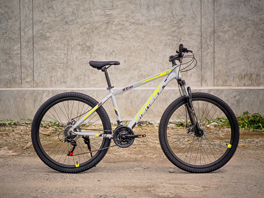 จักรยานเสือภูเขา RICHTER MX100 ล้อ 27.5 นิ้ว ดิสเบรค เฟรมอลูมิเนียม 21 speed NEW2024