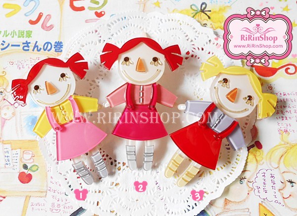 BoBo Collection กิ๊บติดผมเด็กผู้หญิงชุดเอี๊ยมกระโปรงน่ารัก ( มี 3 สีให้เลือก)